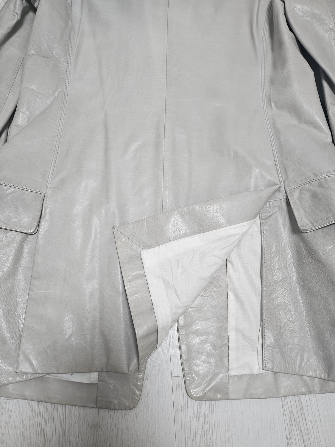 구호 양가죽쟈켓 사이즈55~66 상품이미지9