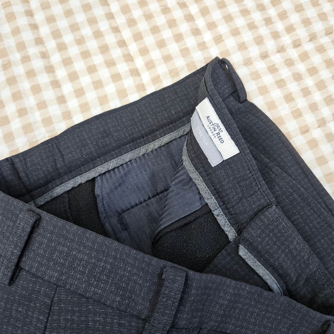 오스틴리드 기모 와이드 슬랙스 남자32 상품이미지2