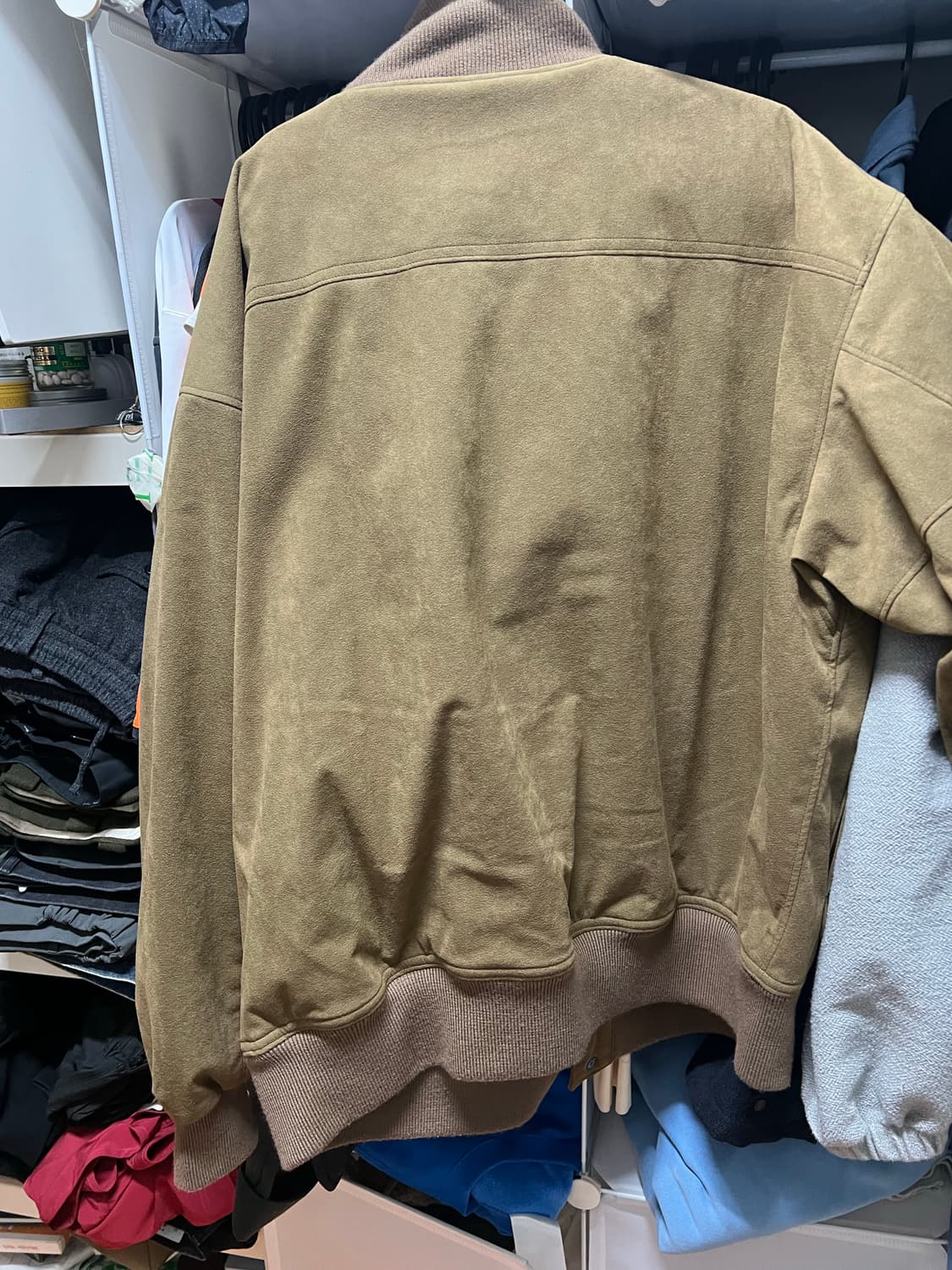 나나미카 인슐레이션 크루 자켓 베이지 상품이미지4