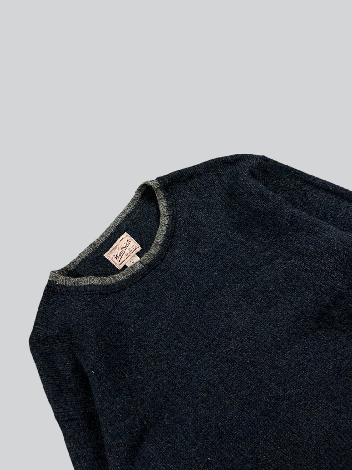 WOOLRICH (USA MADE) 카라 포인트 니트  상품이미지2