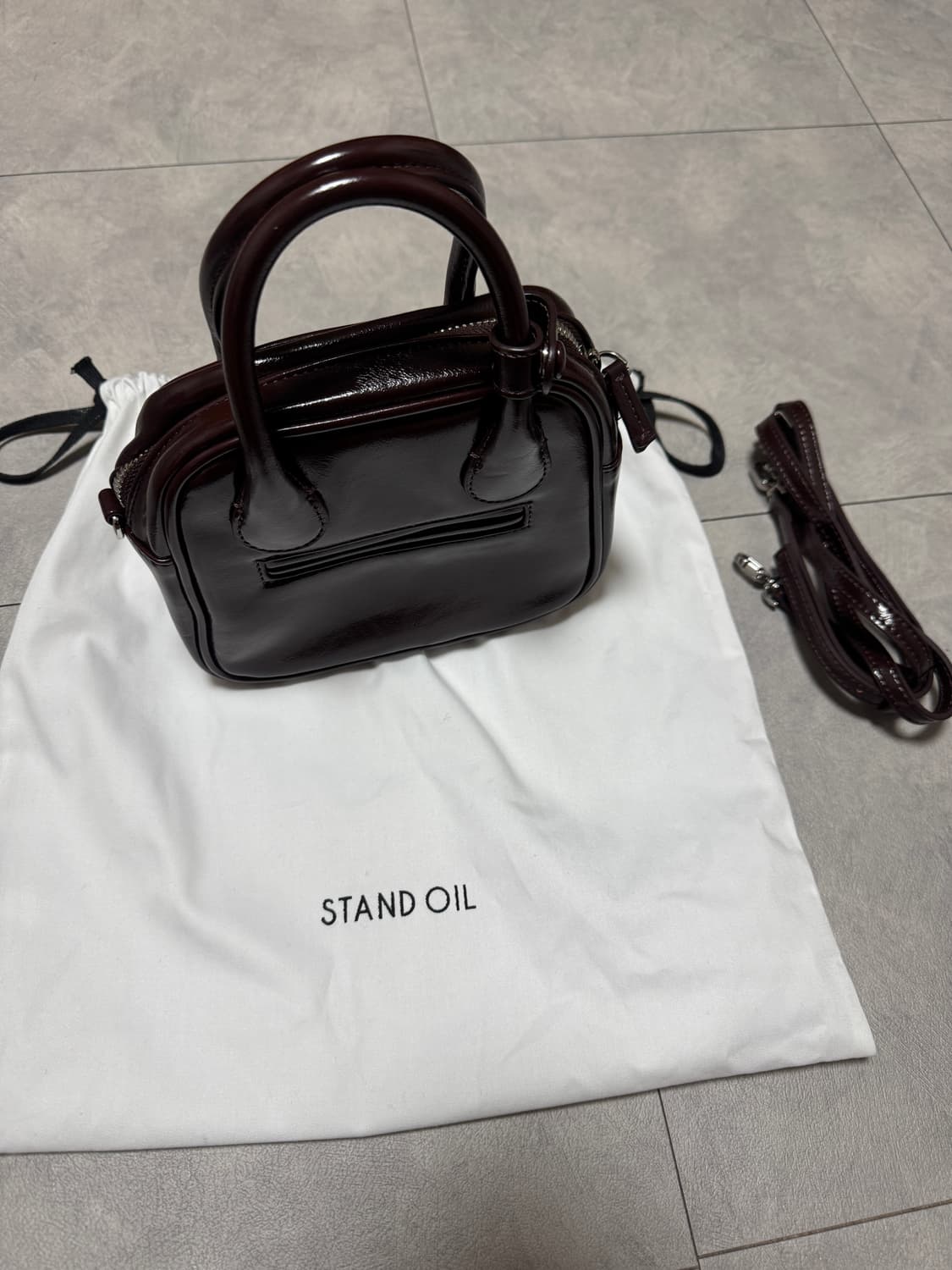 스탠드오일 모모백 미니 버건디 상품이미지2