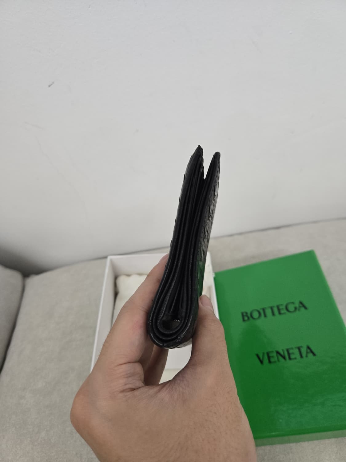 [보증서 정품]보테가베네타 반지갑 상품이미지4