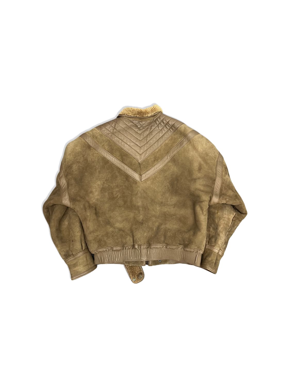 Vintage 무통 무스탕 봄버 상품이미지2