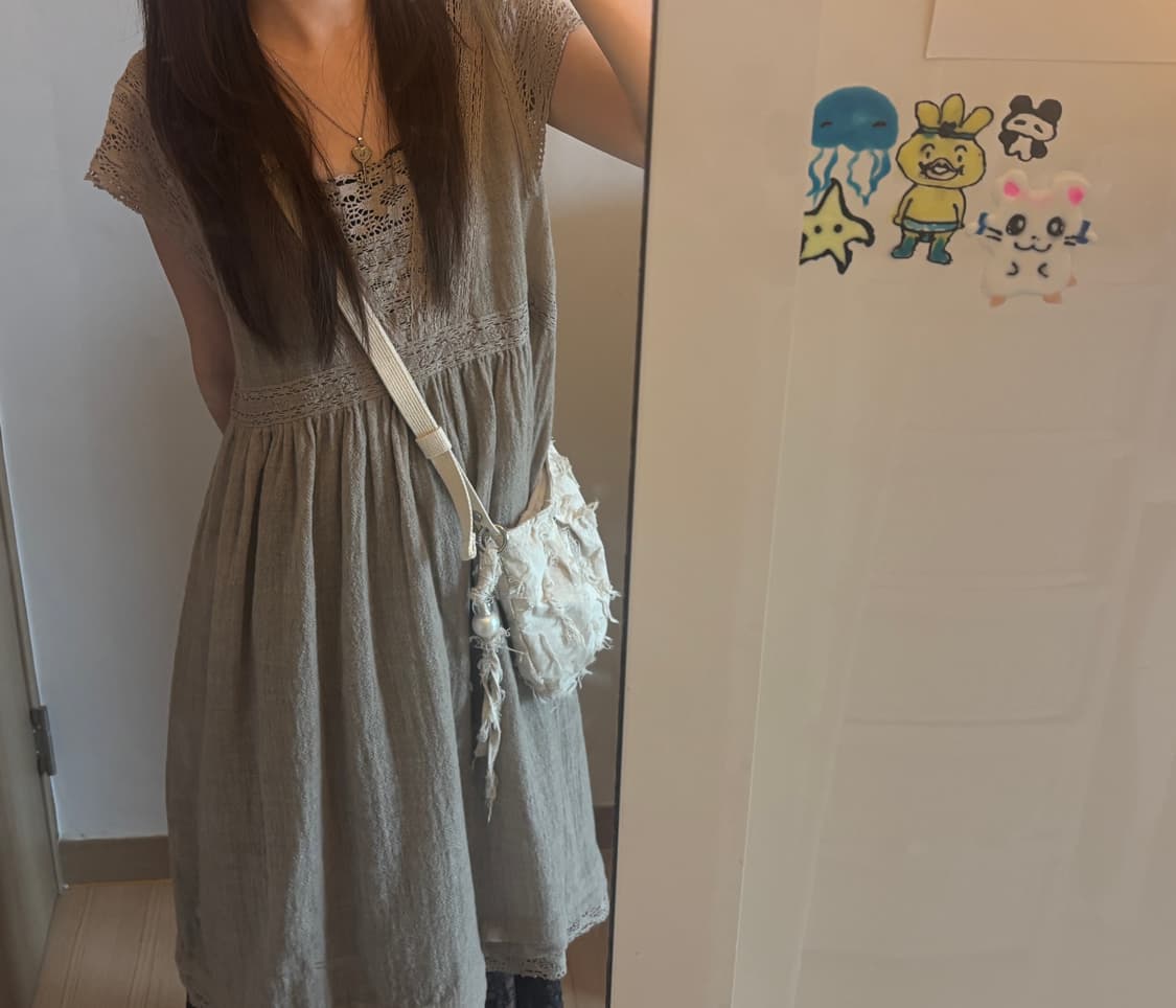 빈티지 레이스 원피스 모리걸 아오이유우st 상품이미지2