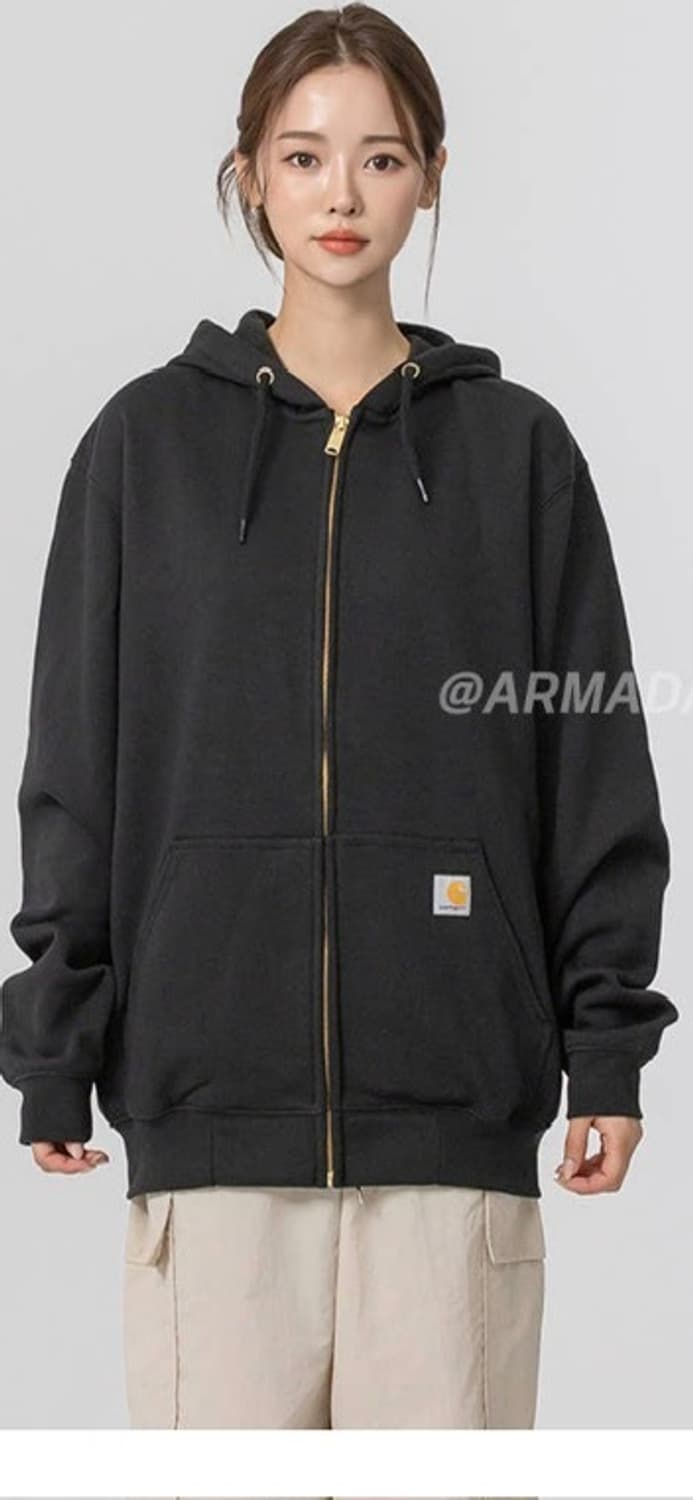 칼하트 써멀 후드집업 상품이미지1