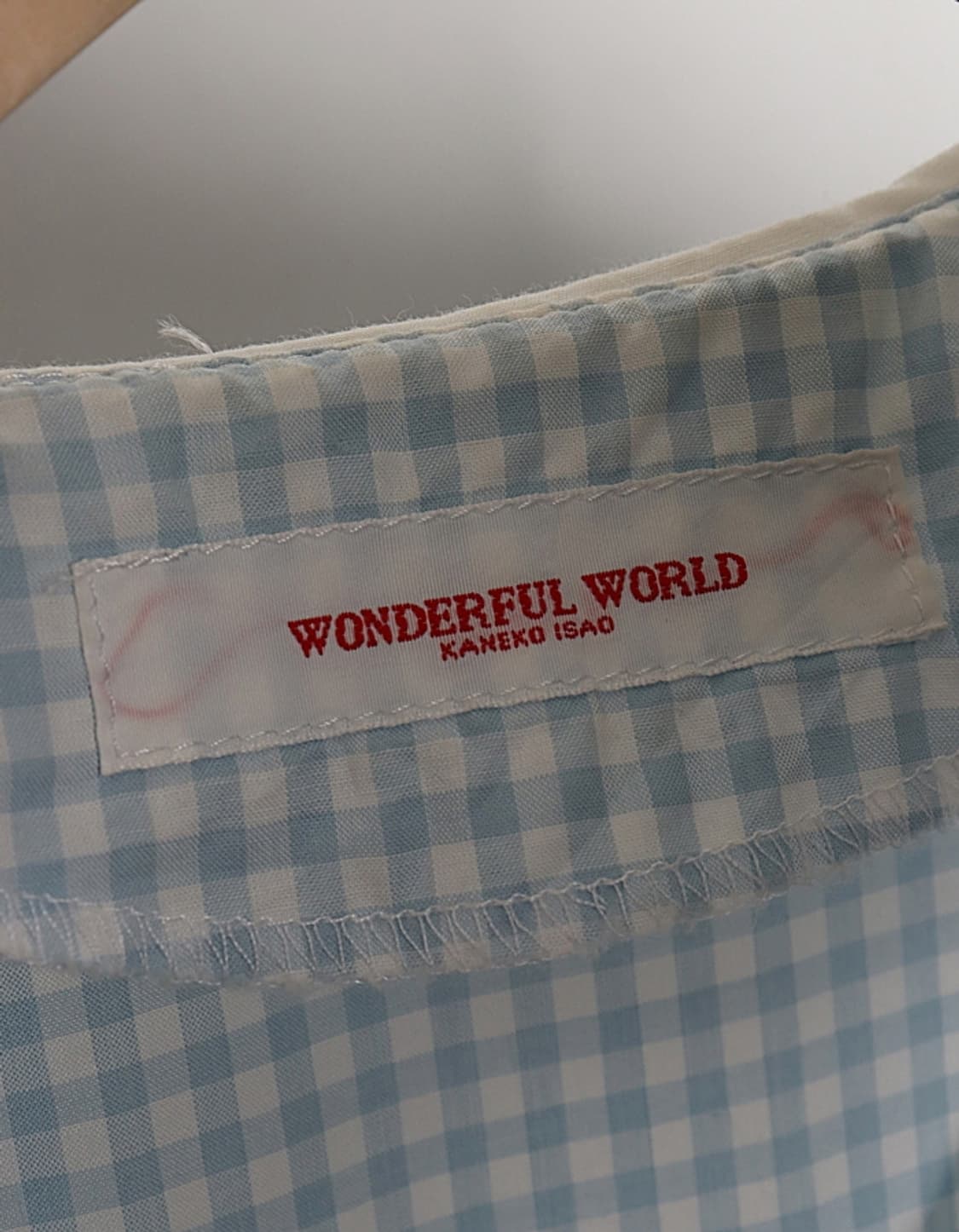  WONDERFUL WORLD Check One-Piece 상품이미지8