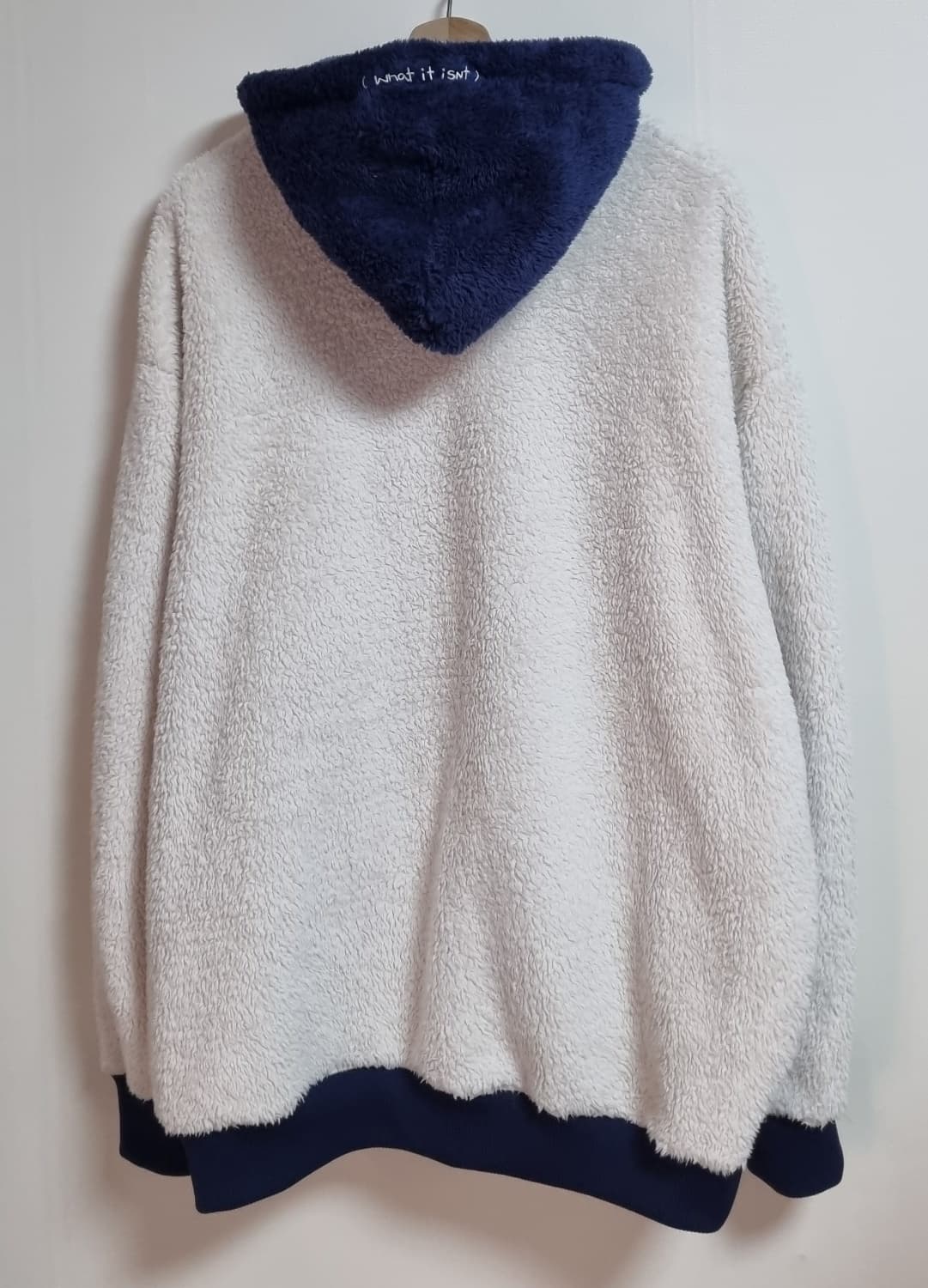 XL ) 마크곤잘레스 와릿이즌 아이보리 후드 후리스 플리스 상품이미지2