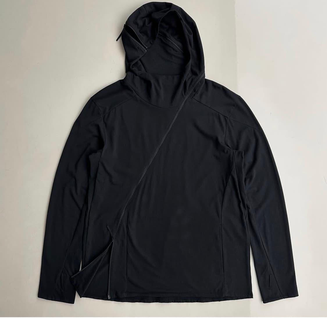 [L] 6.0 Hoodie center black 상품이미지2