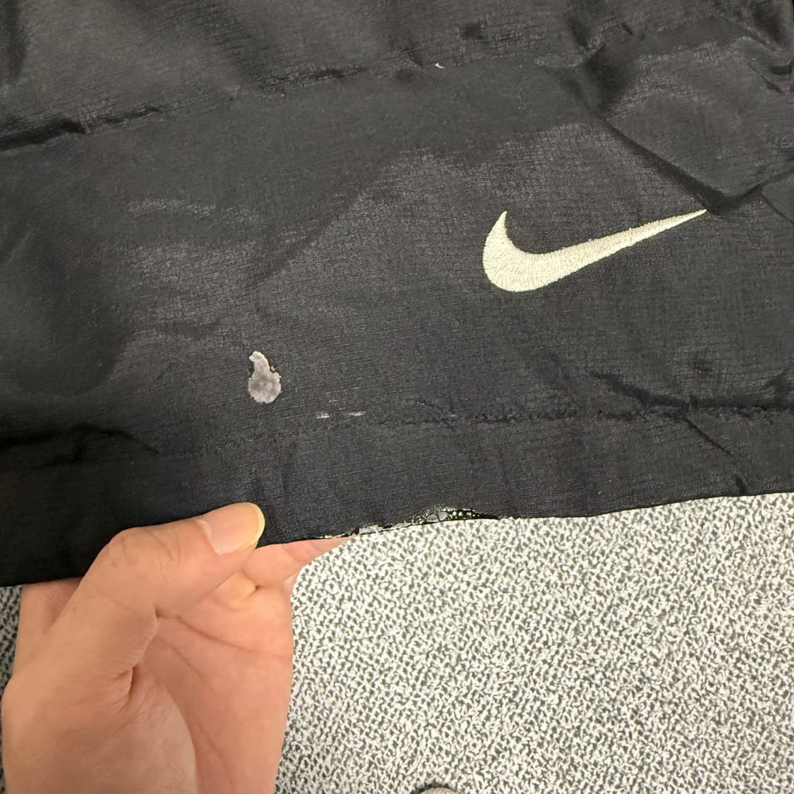 나이키 ACG 올드스쿨 스우시 패딩 자켓 블랙 XL 상품이미지7