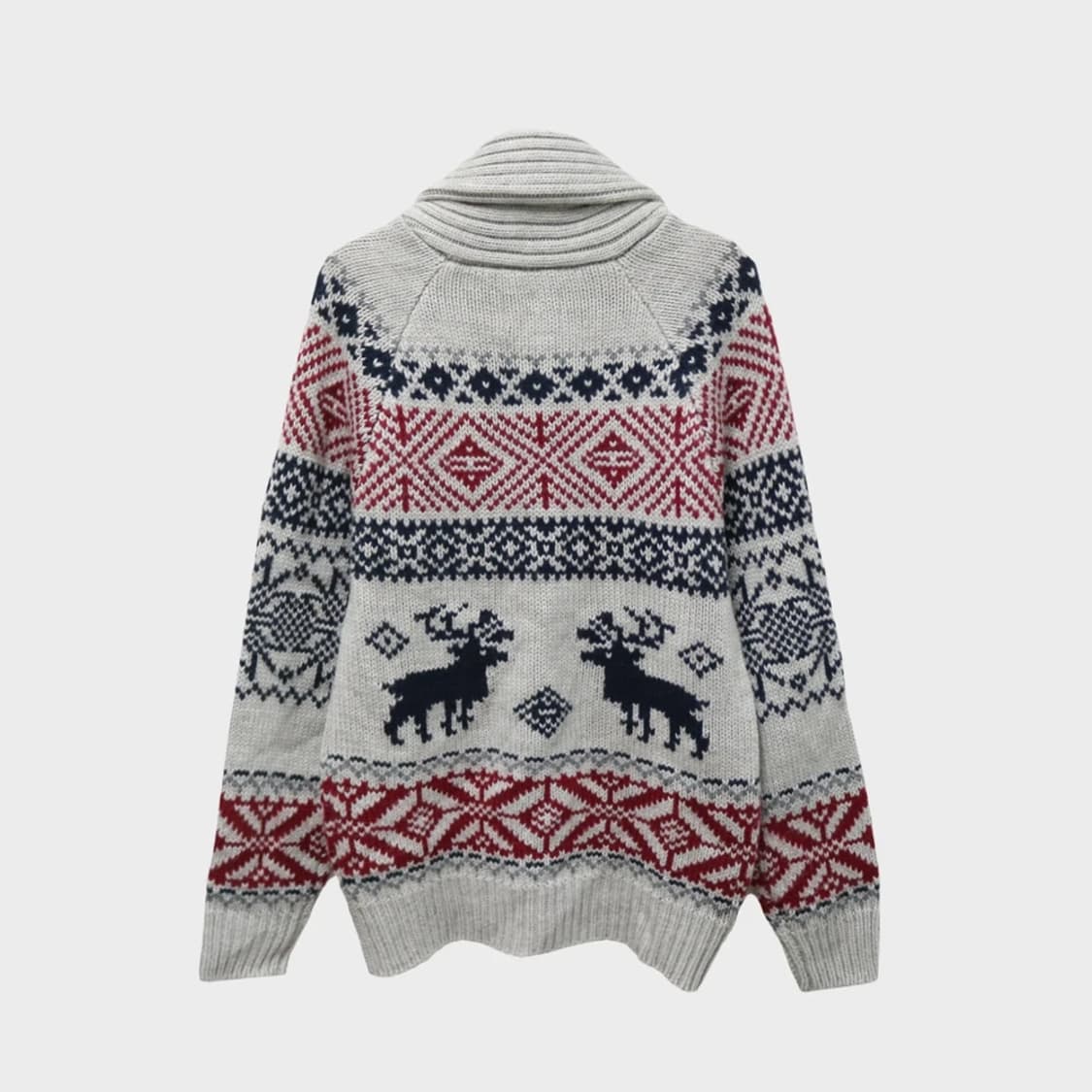 UNION STATION 노르딕 울 혼방 니트가디건 61241 상품이미지2