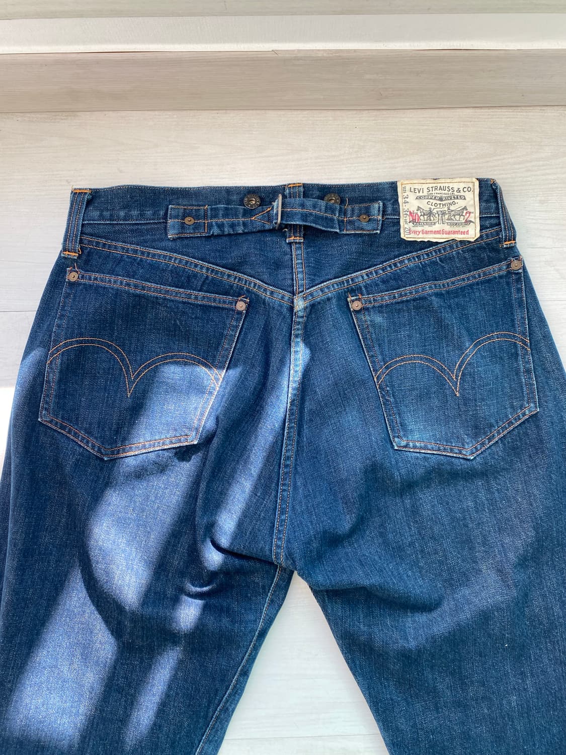 리바이스 lvc 20201 셀비지 데님 팬츠 34 상품이미지7