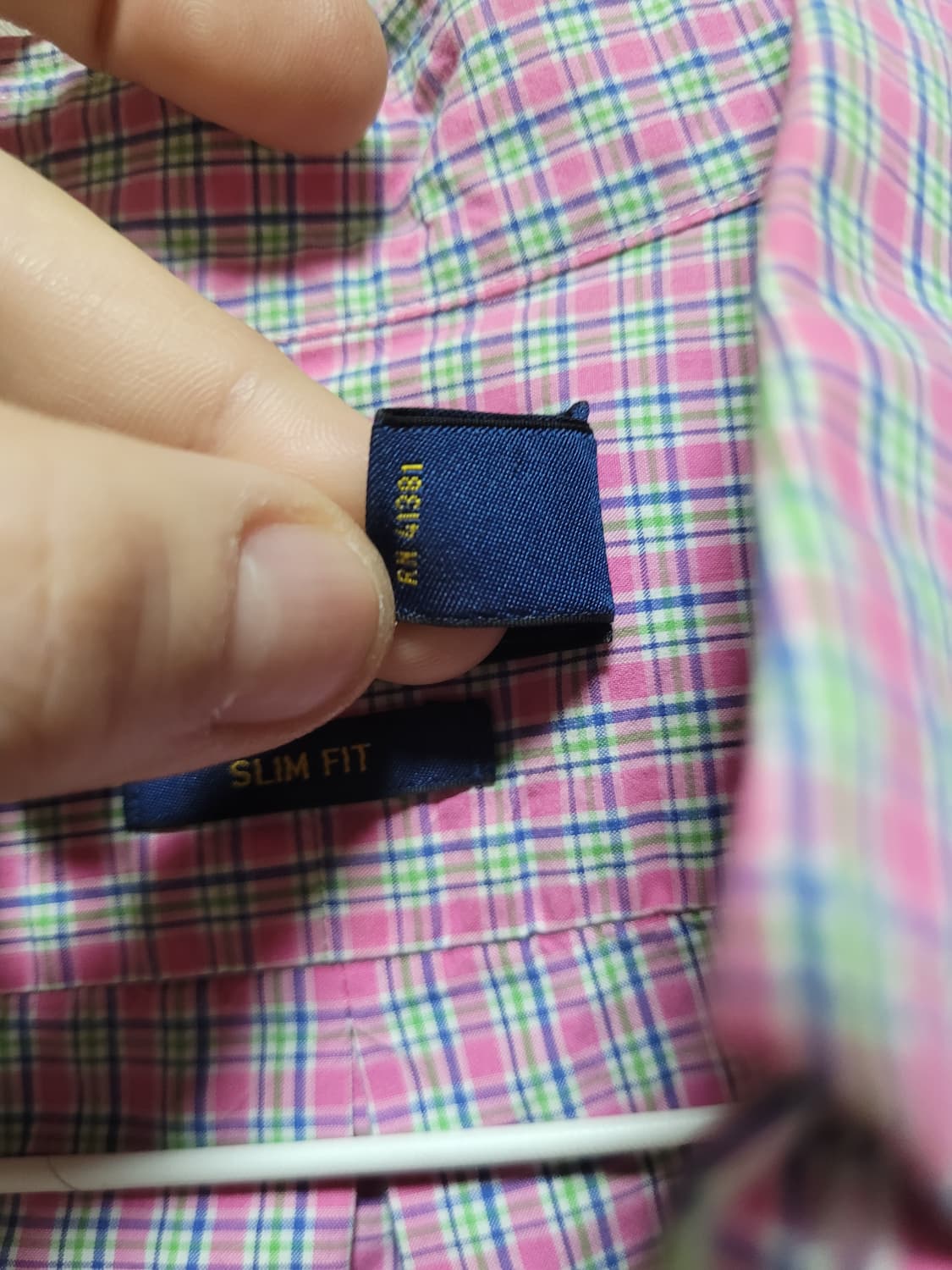 폴로 랄프로렌 체크 셔츠 상품이미지3