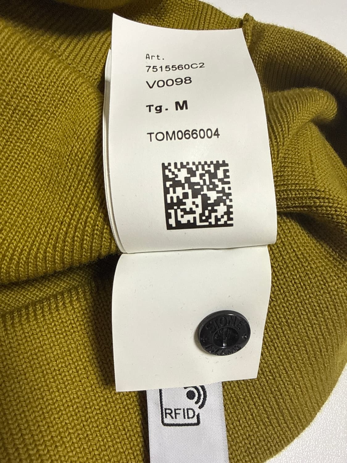 스톤아일랜드 올리브 니트 상품이미지2