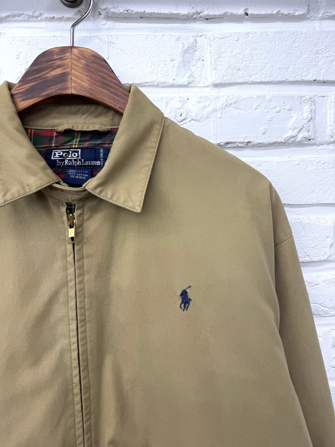 폴로 베이지 코튼자켓 상품이미지4