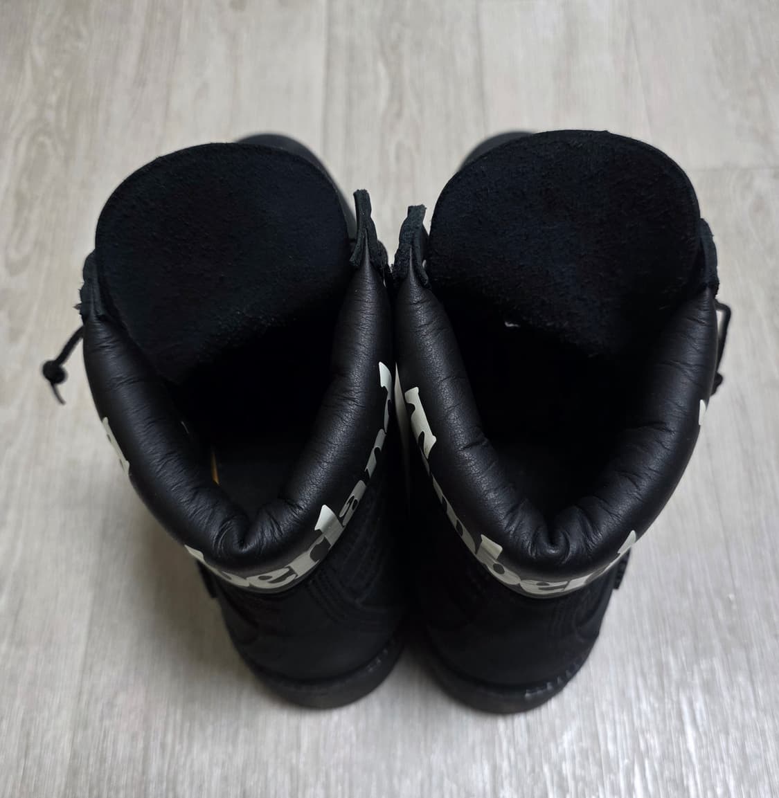 [265~270]팀버랜드 6인치 프리미엄 레터링 블랙 부츠 상품이미지7