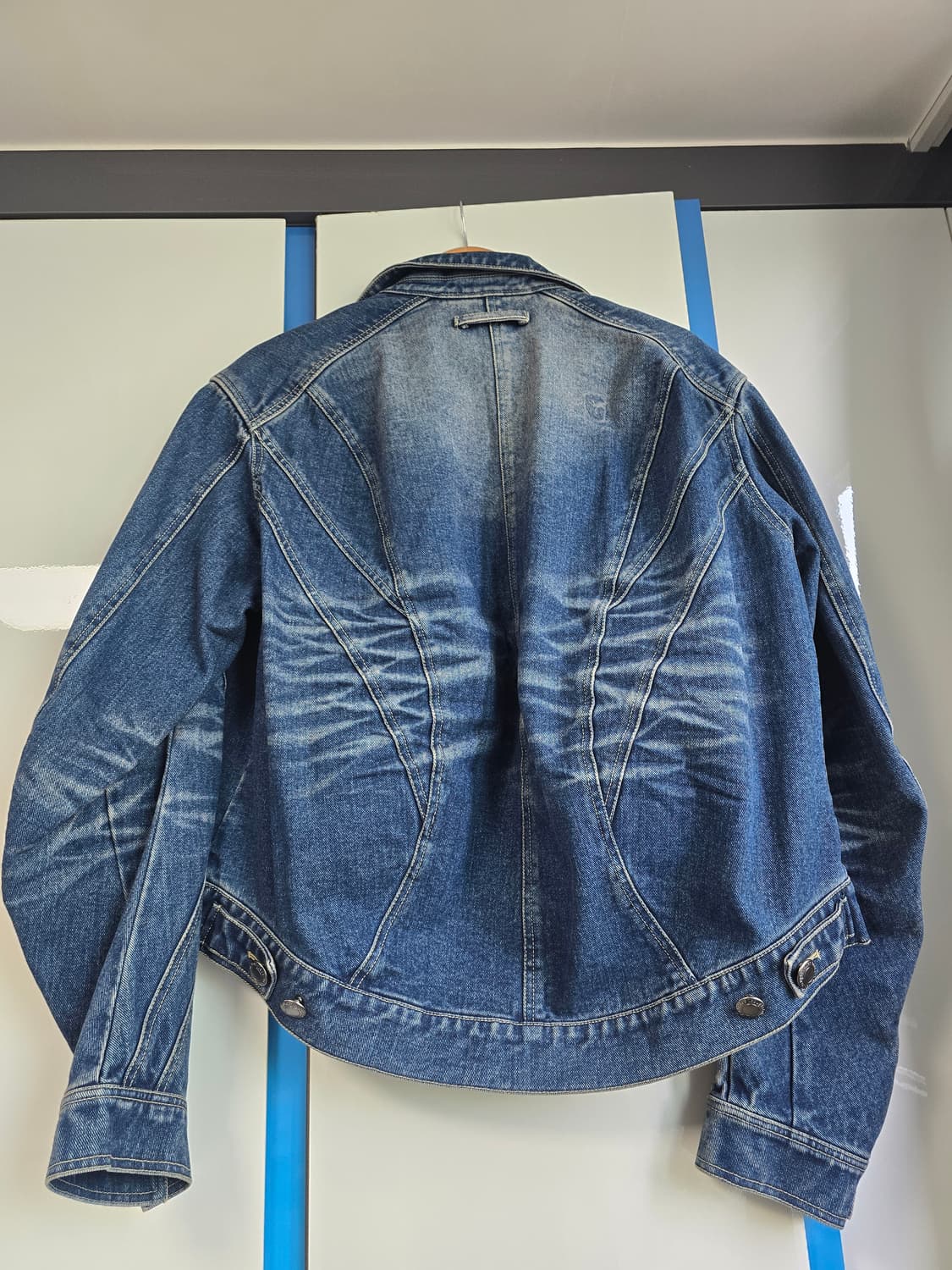 [L] 르수기아뜰리에 데님 바이커 자켓 상품이미지7