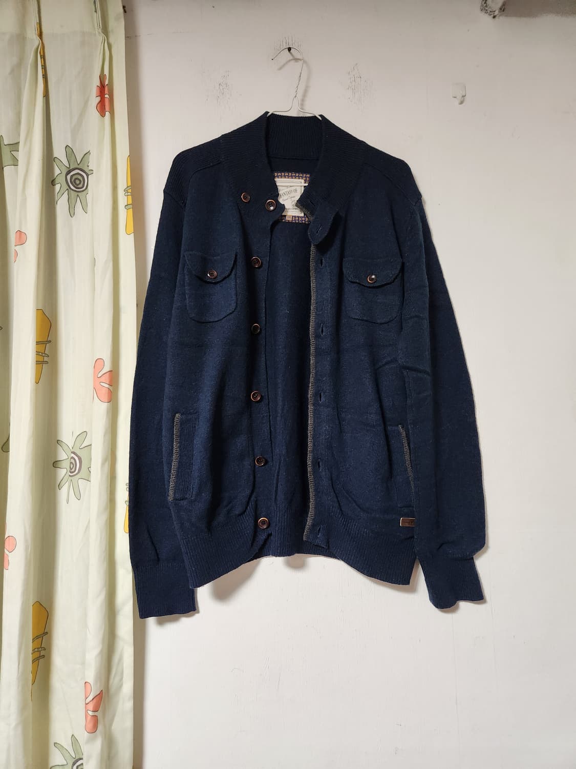 BASSO HOMME 네이비 니트 가디건 105 상품이미지2