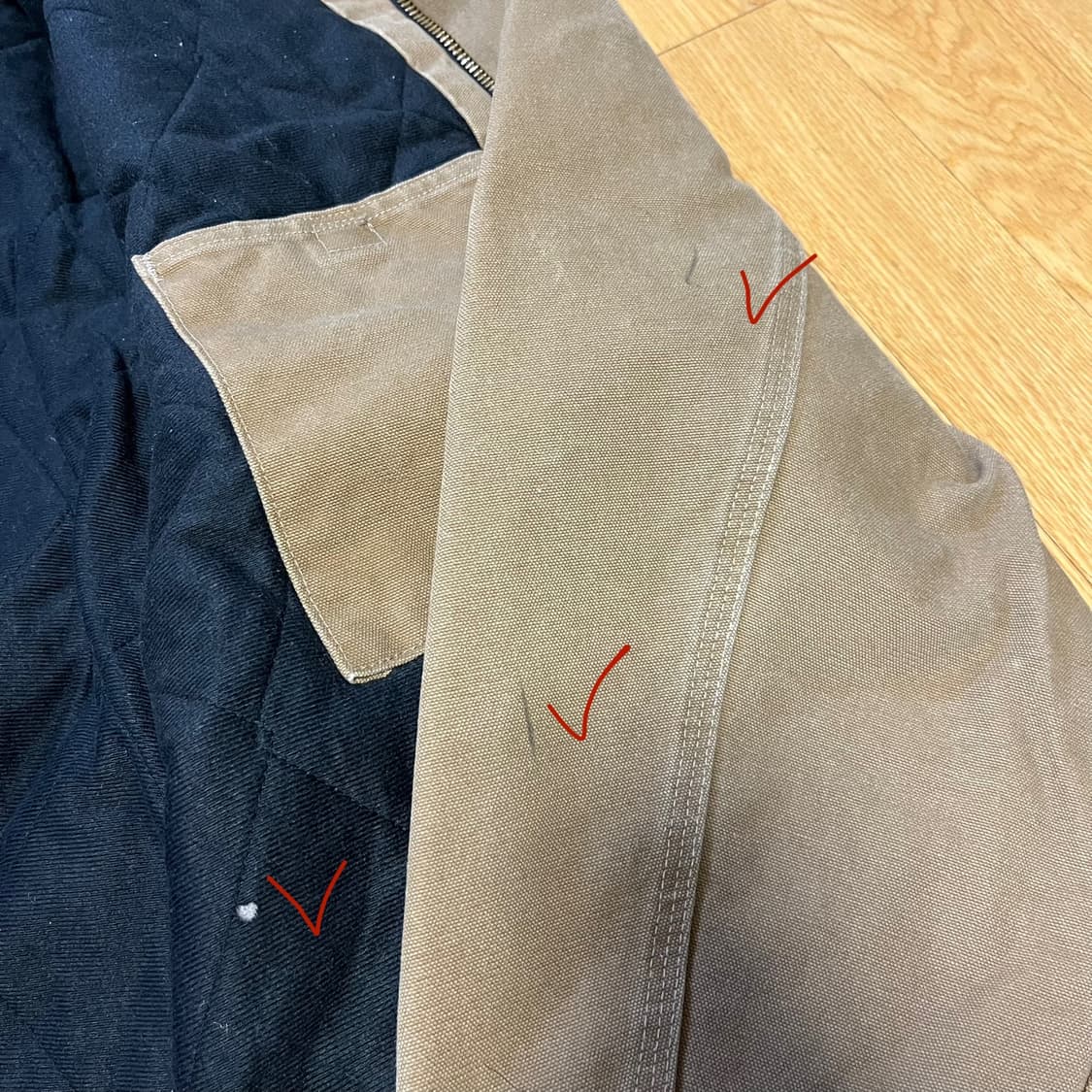 [XXL] 빈티지 칼하트 덕 액티브 자켓 J130 FRB 상품이미지5