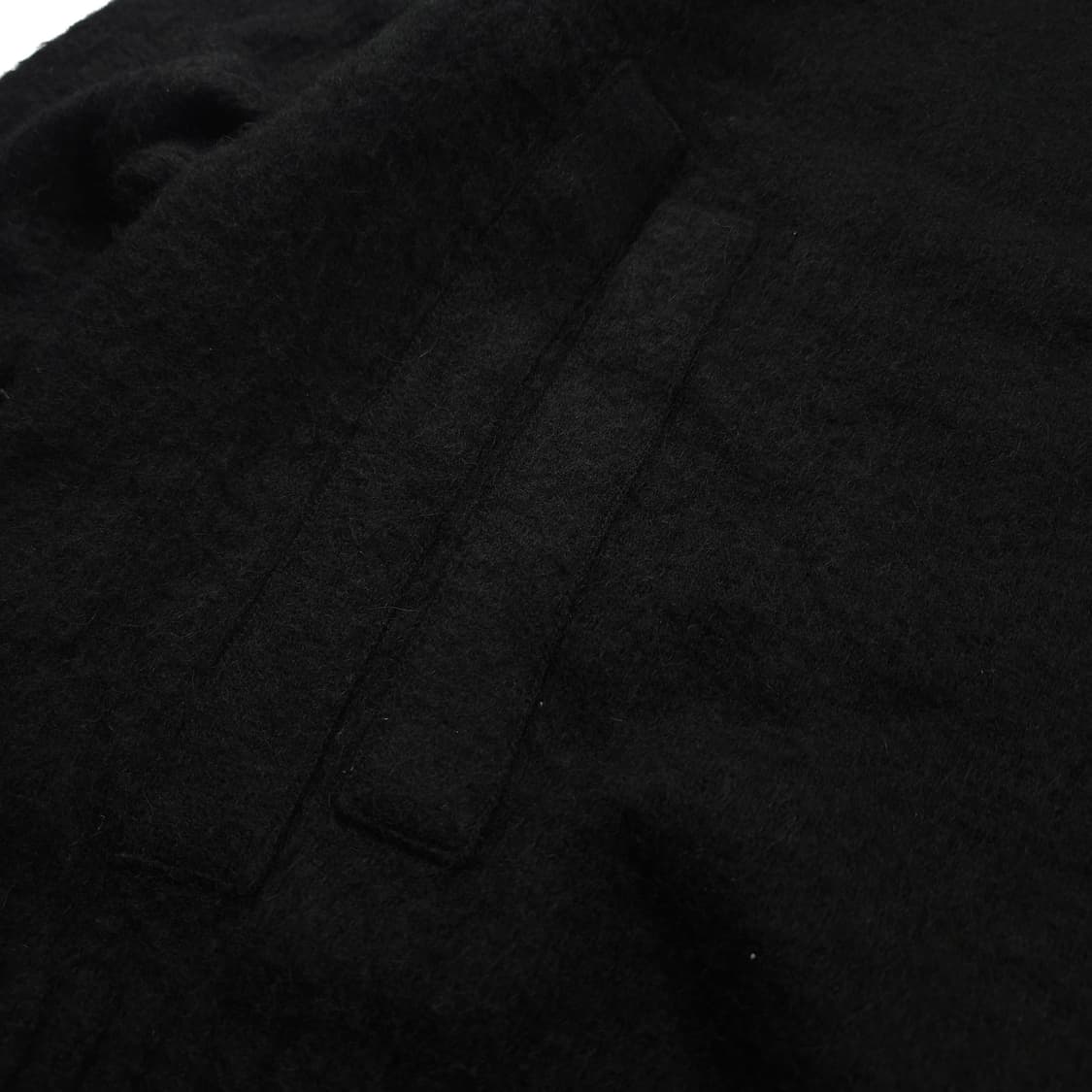 송지오 블랙 미니멀 앙고라 스웨터 (XL) 상품이미지4