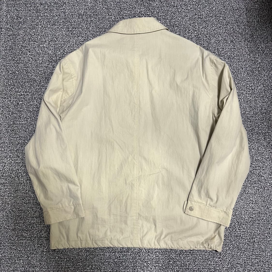 (100) 라코스테 베이지 면 블루종 자켓 상품이미지4