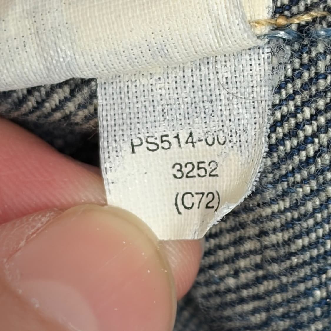 LEVI'S 프리미엄 데님 워싱진 34X34 상품이미지6