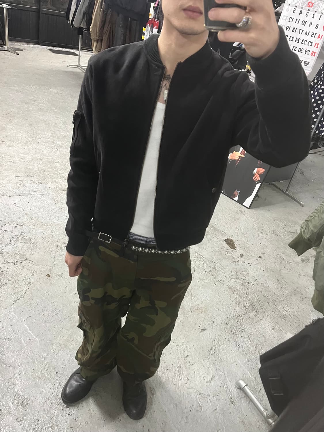 Ciaopanic moleskin ma-1 jacket 상품이미지4