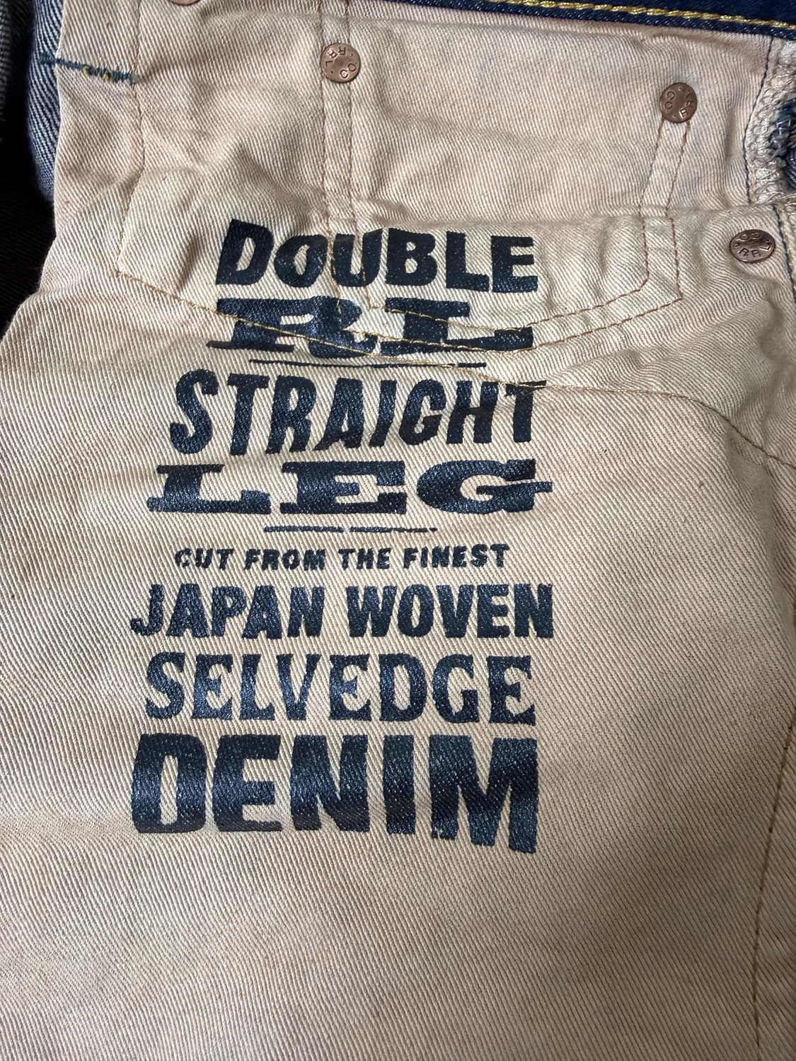 rrl 더블알엘 스트레이트핏 원워시 셀비지 진 상품이미지6