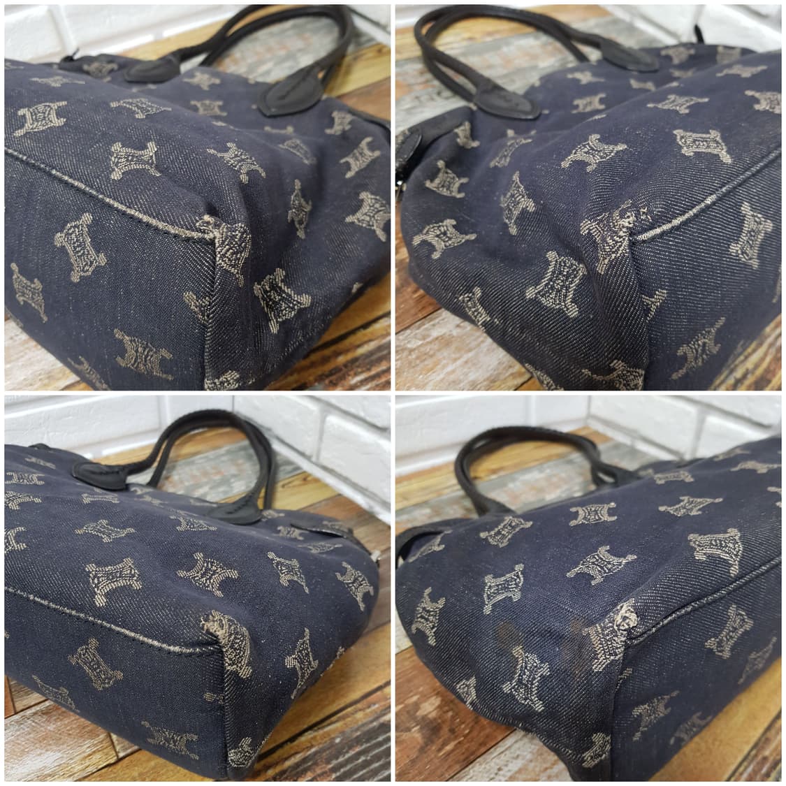 [정품] 셀린느 마카담 데님 숄더백 상품이미지6