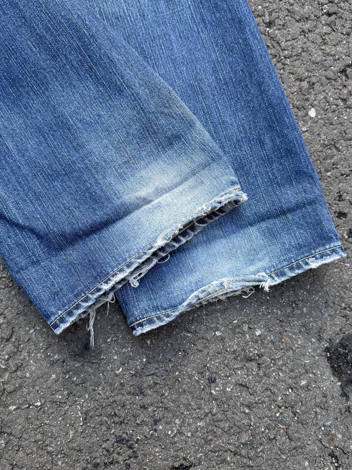 90s 리바이스 503 페이딩 신치백 데님팬츠 상품이미지6