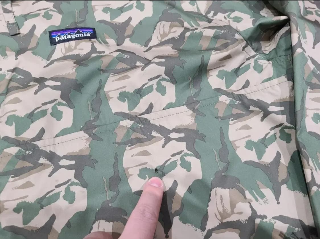 파타고니아 카모패턴 바람막이 상품이미지8