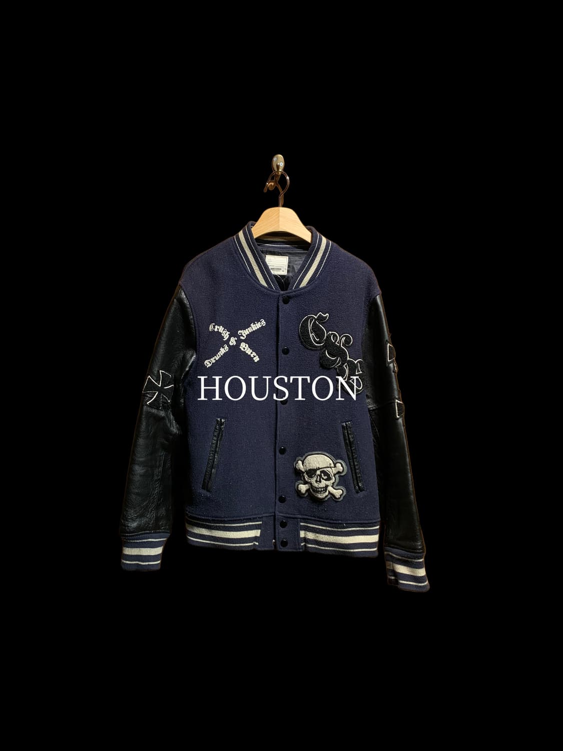 Houston wool varsity jacket  상품이미지1
