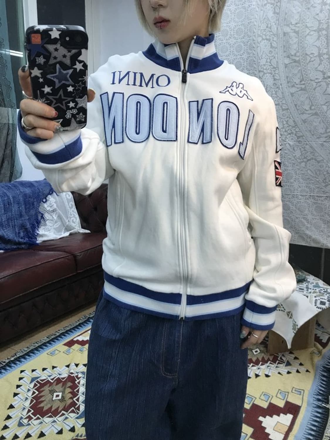 카파 빈티지 약기모 집업 자켓 상품이미지2