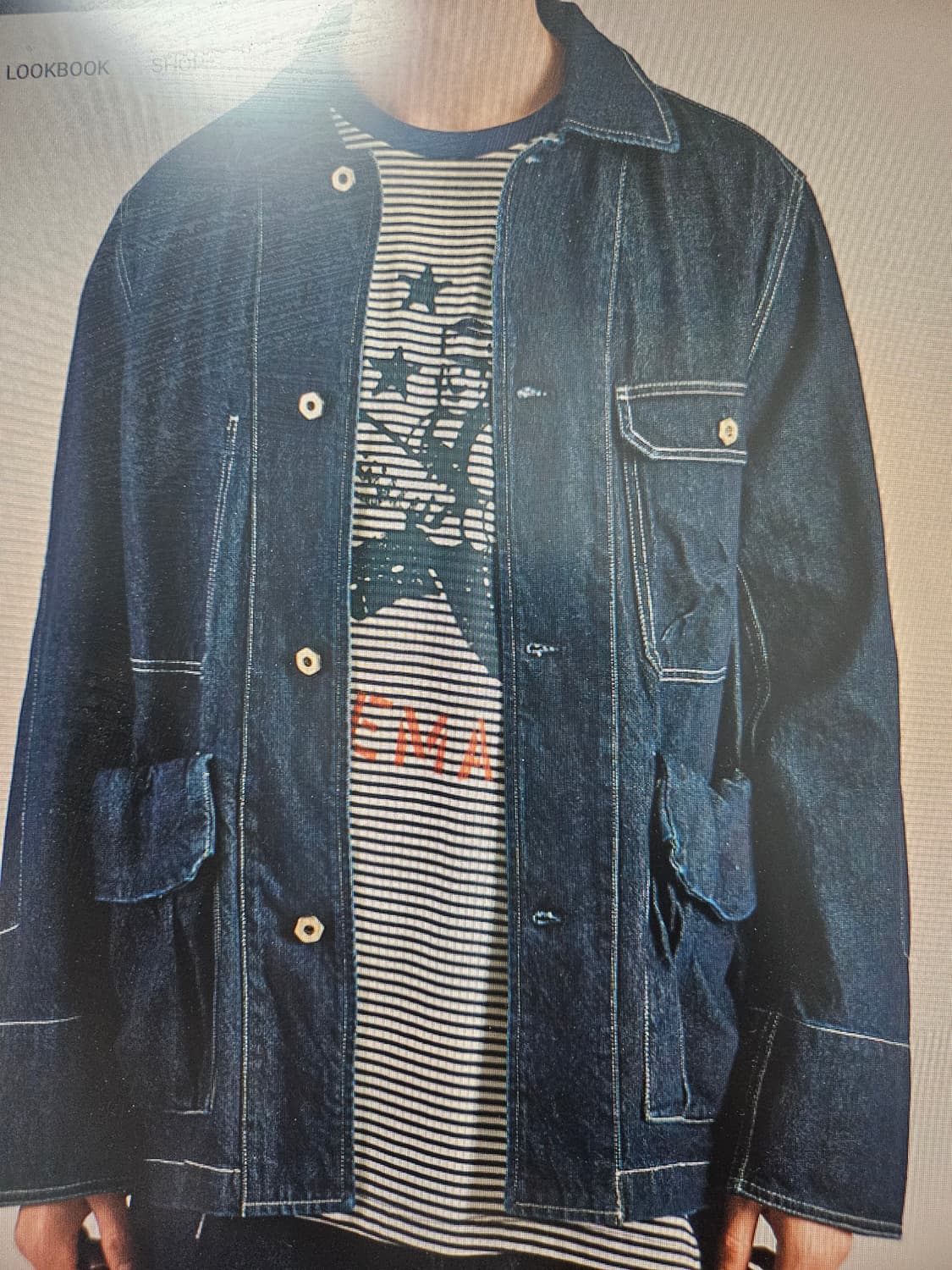 더만 데님 워커자켓 상품이미지7