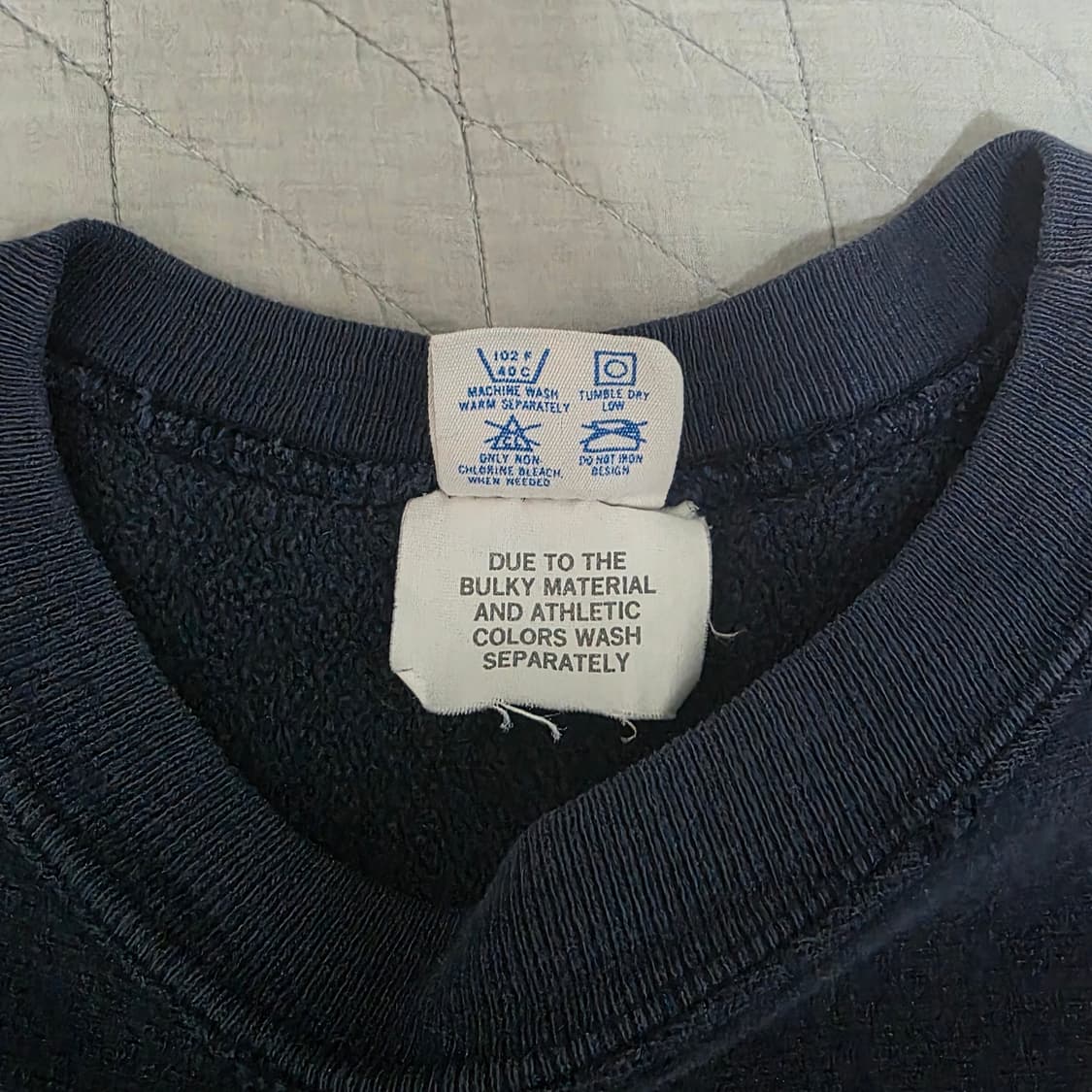 [XXL] 80s 빈티지 챔피온 리버스위브 트래쉬드 스웻 맨투맨 상품이미지6