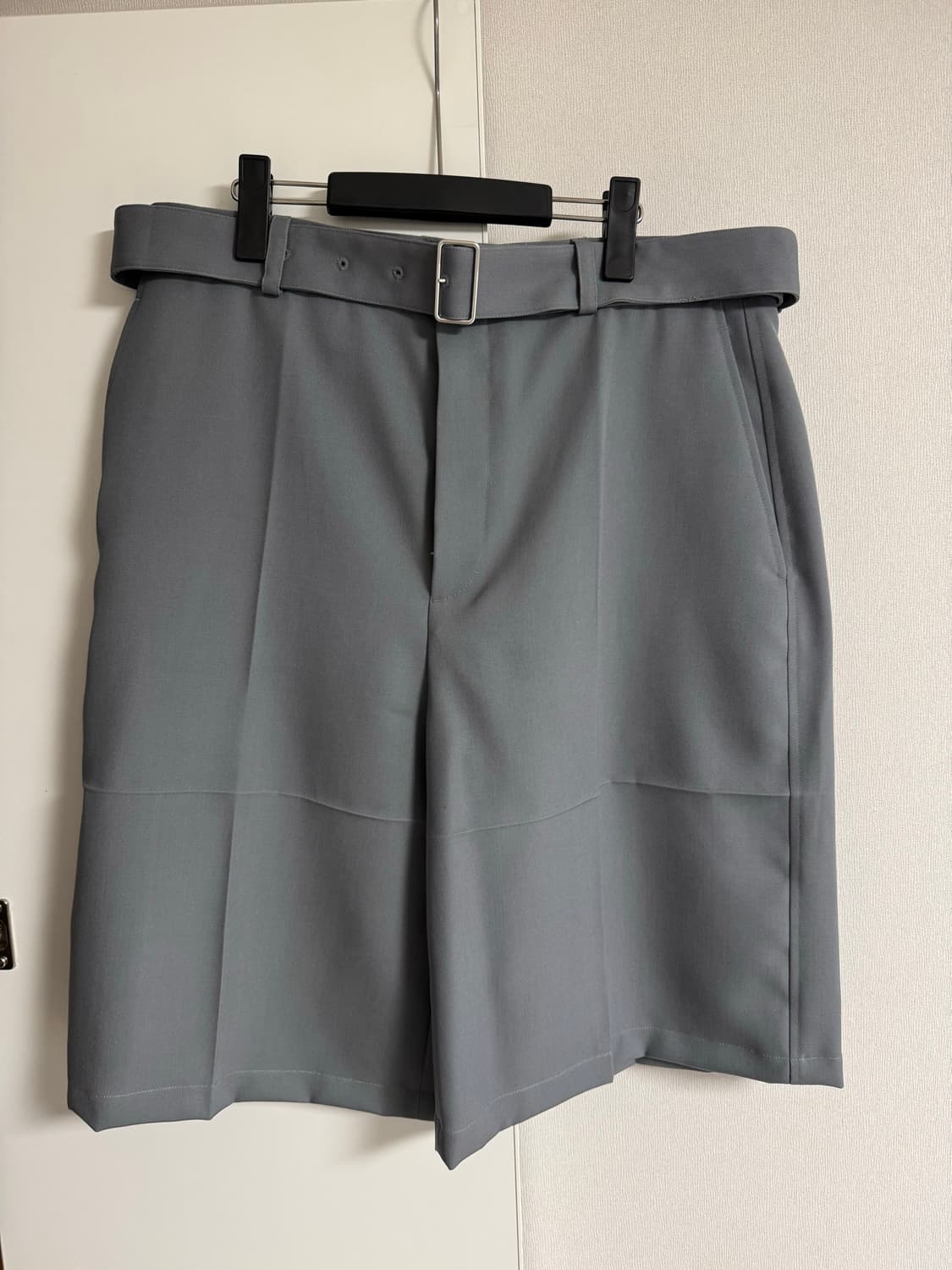 Jil Sander 질샌더 Belted Shorts Gray 숏팬츠 상품이미지4