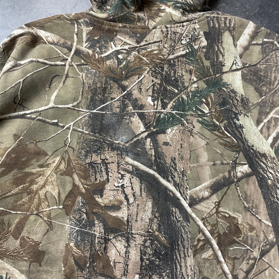 CARHARTT 칼하트 빈티지 카키 패턴 밀리터리 후드집업 A00435 상품이미지6