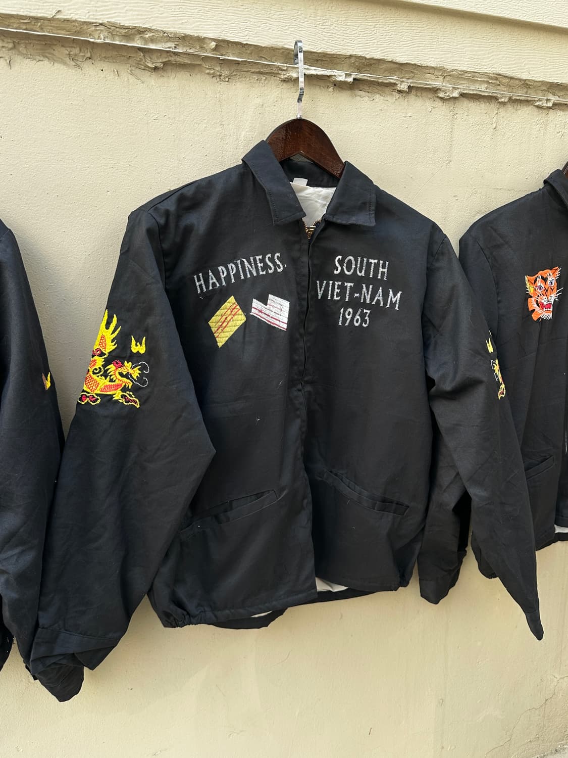베트남전 자수 커스텀 워크 자켓  상품이미지3