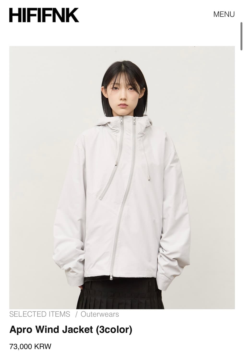 HIFIFNK 하이파이펑크 아프로 윈드 자켓 상품이미지1