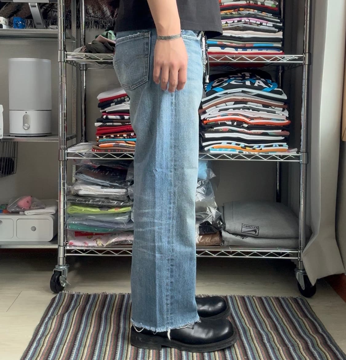 00s 리바이스 빅e 502 데님 팬츠 상품이미지2