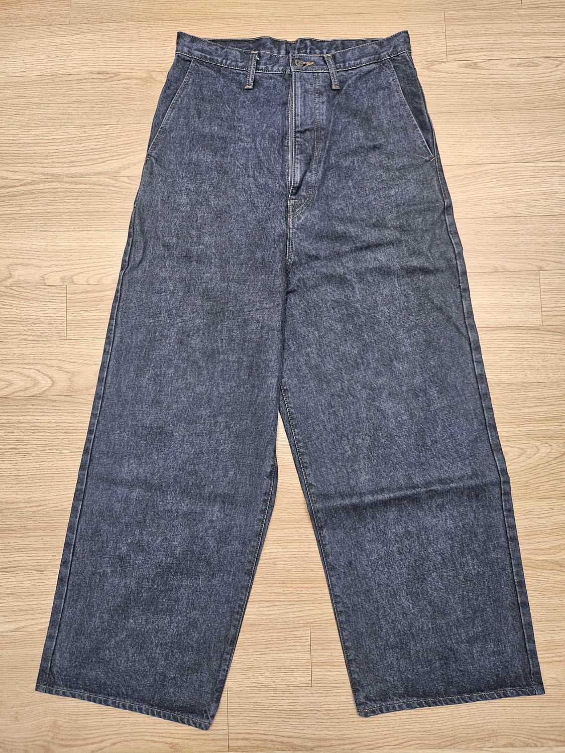 캐피탈14oz 키나리 데님 포트 버기 팬츠 상품이미지2