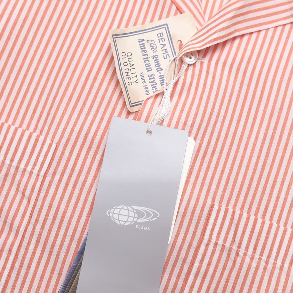 co/si stripe open collar shirt 상품이미지5