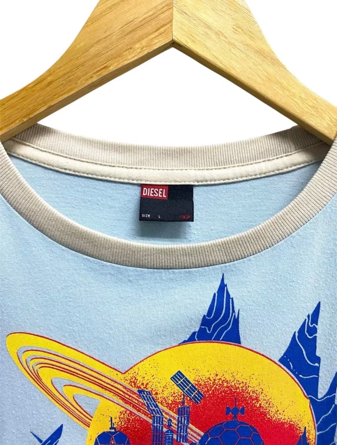 DIESEL Y2K 빈티지로고 티셔츠  L 상품이미지4