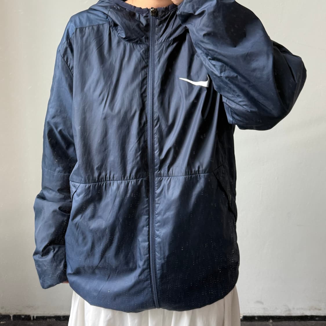 [XL] 나이키 네이비 바람막이 자켓 상품이미지2
