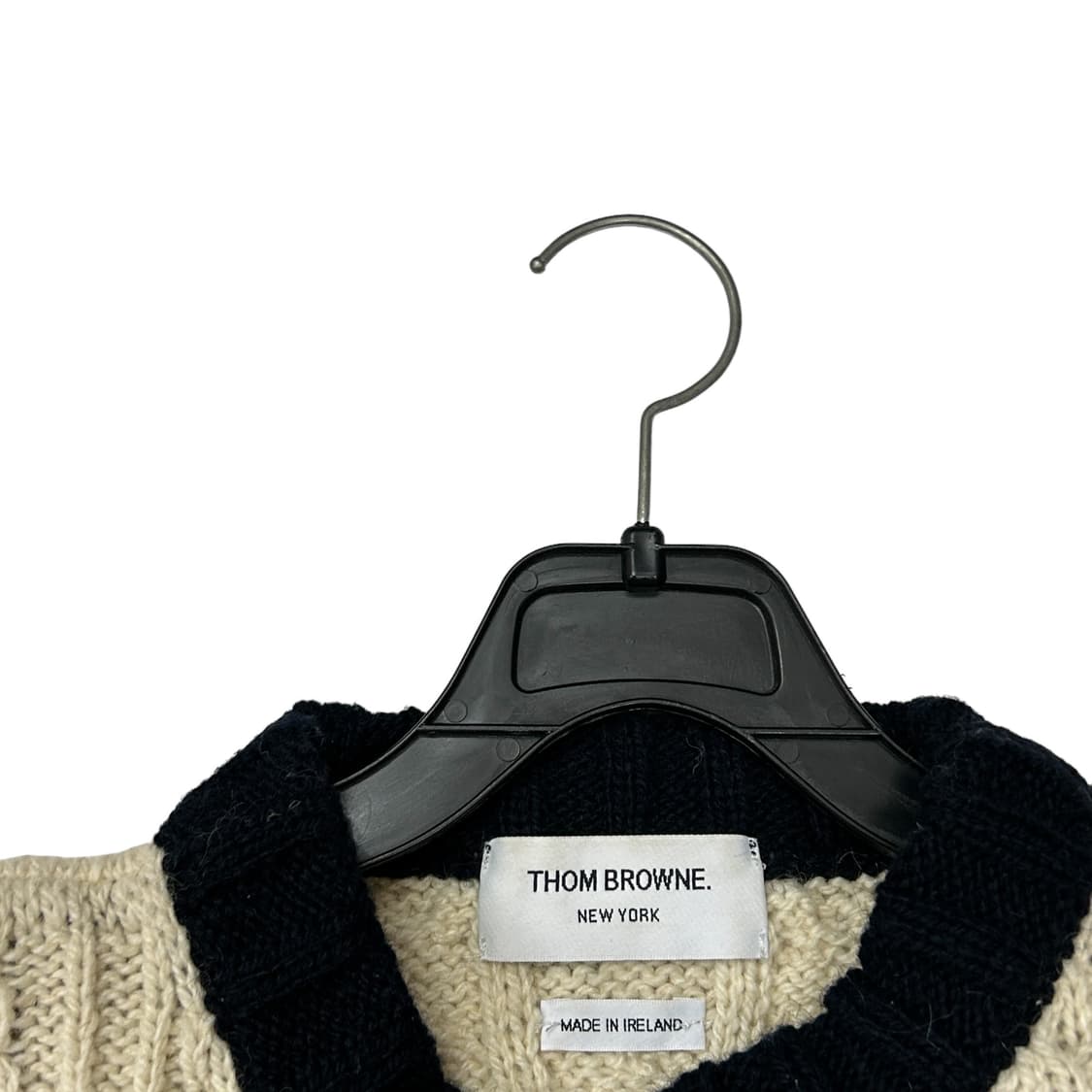 톰브라운 아이보리 니트 상품이미지3