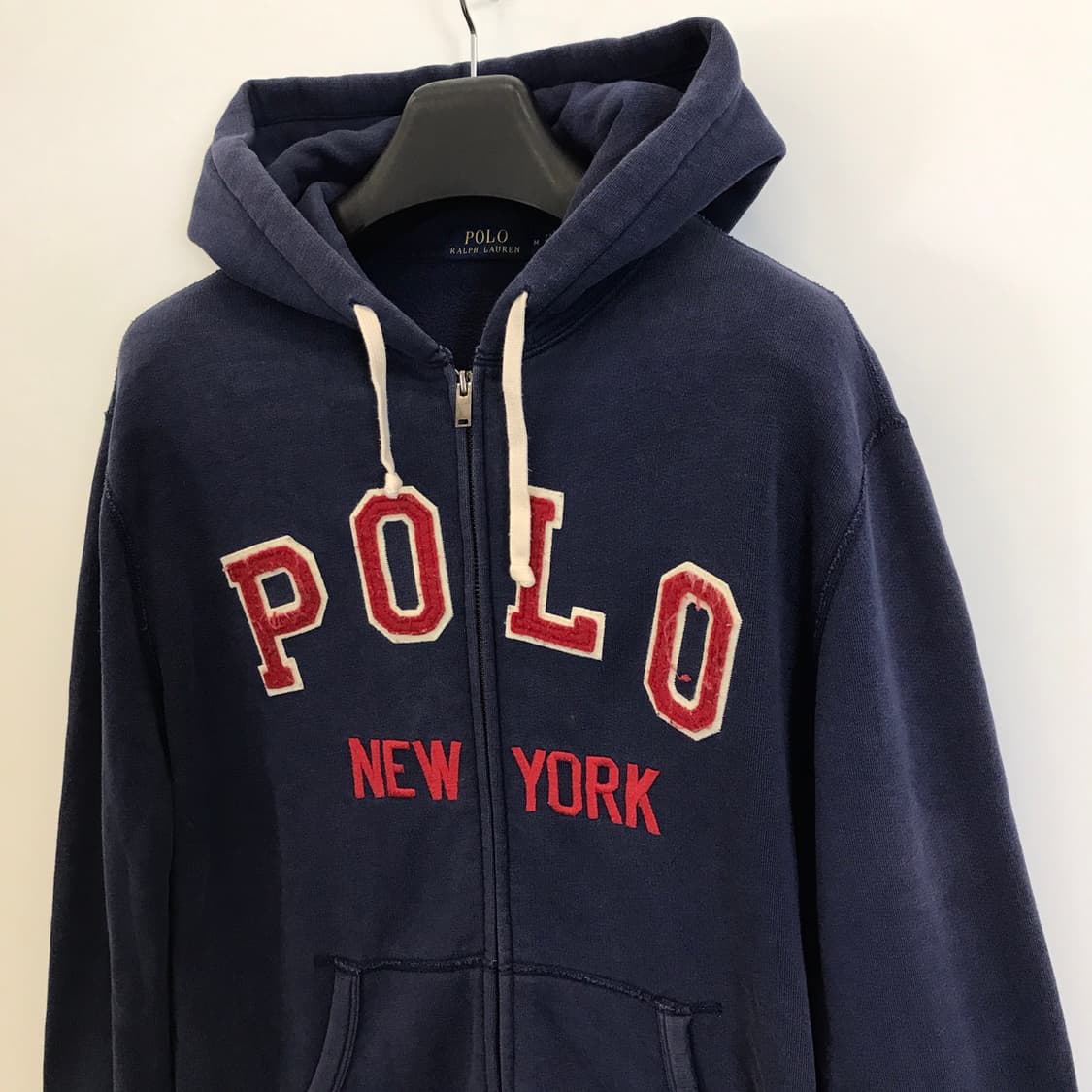 폴로랄프로렌 뉴욕 가먼트다잉 후드집업 [M사이즈] 상품이미지2