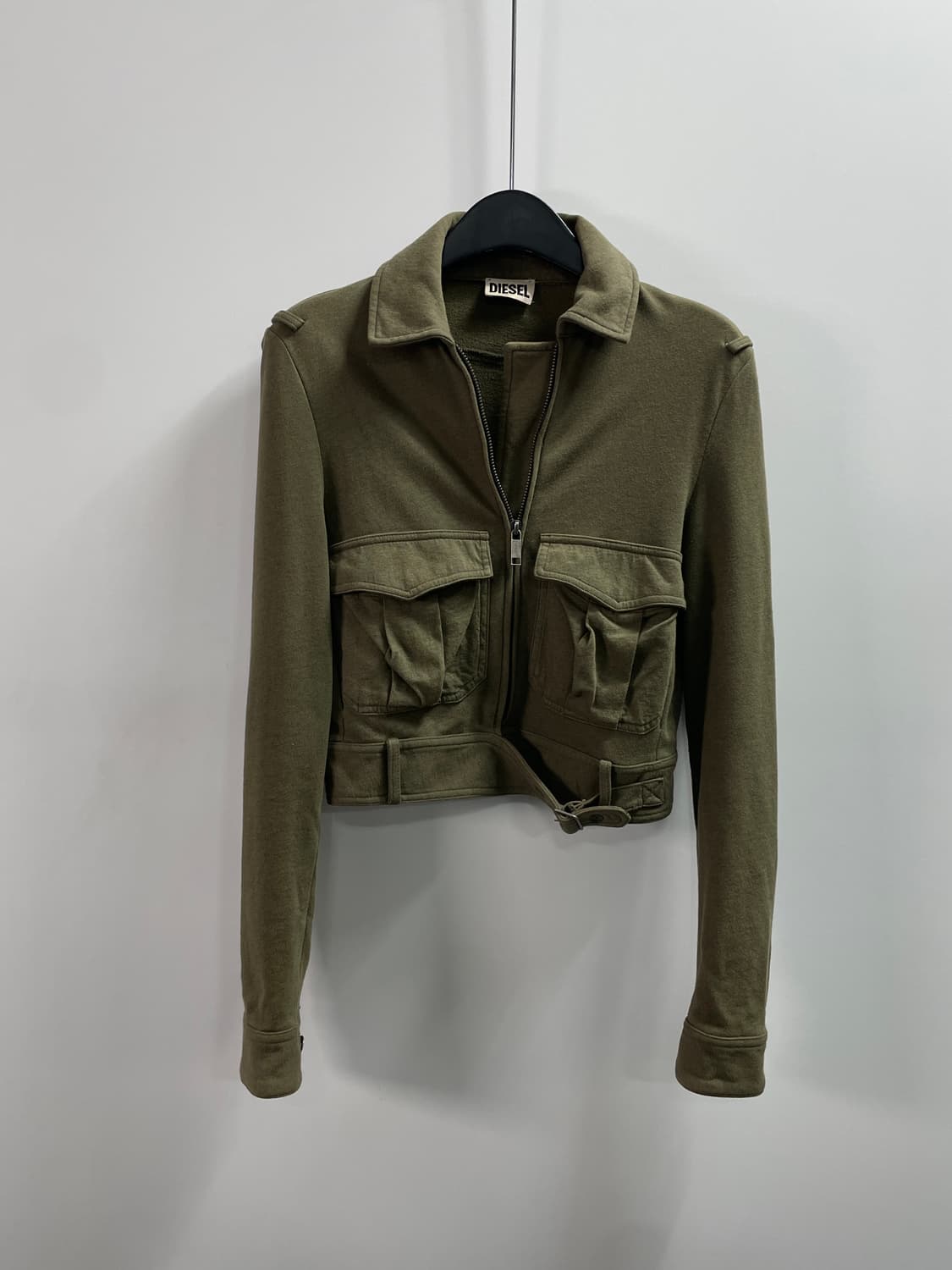 디젤 우먼스 밀리터리 크롭 자켓 (on.723)   상품이미지1