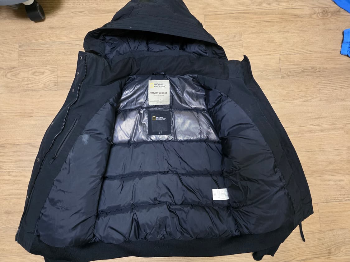 내셔널지오그래픽 타루가 여성 다운패딩 95 블랙 상품이미지2