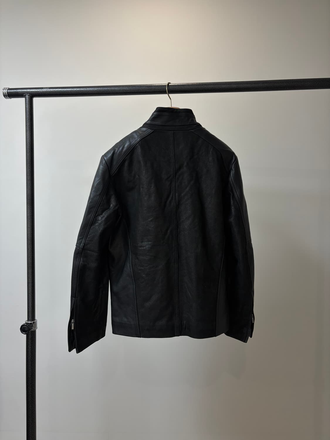 (95) ziozia 지오지아 고트스킨 염소가죽 자켓 상품이미지5