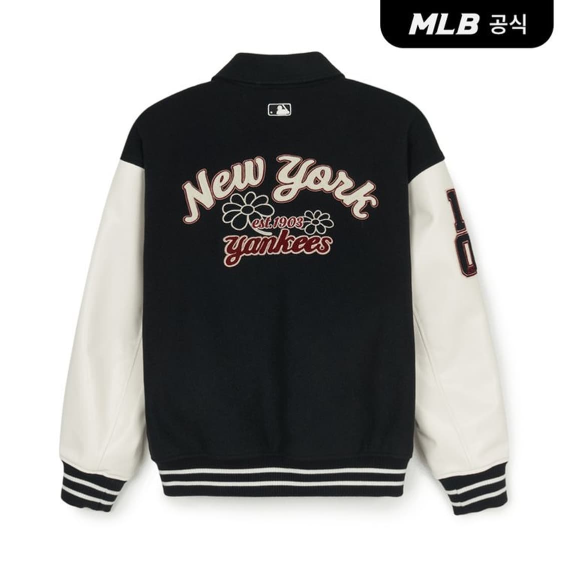 MLB 울 팝 카라 바시티자켓 NY L 상품이미지4