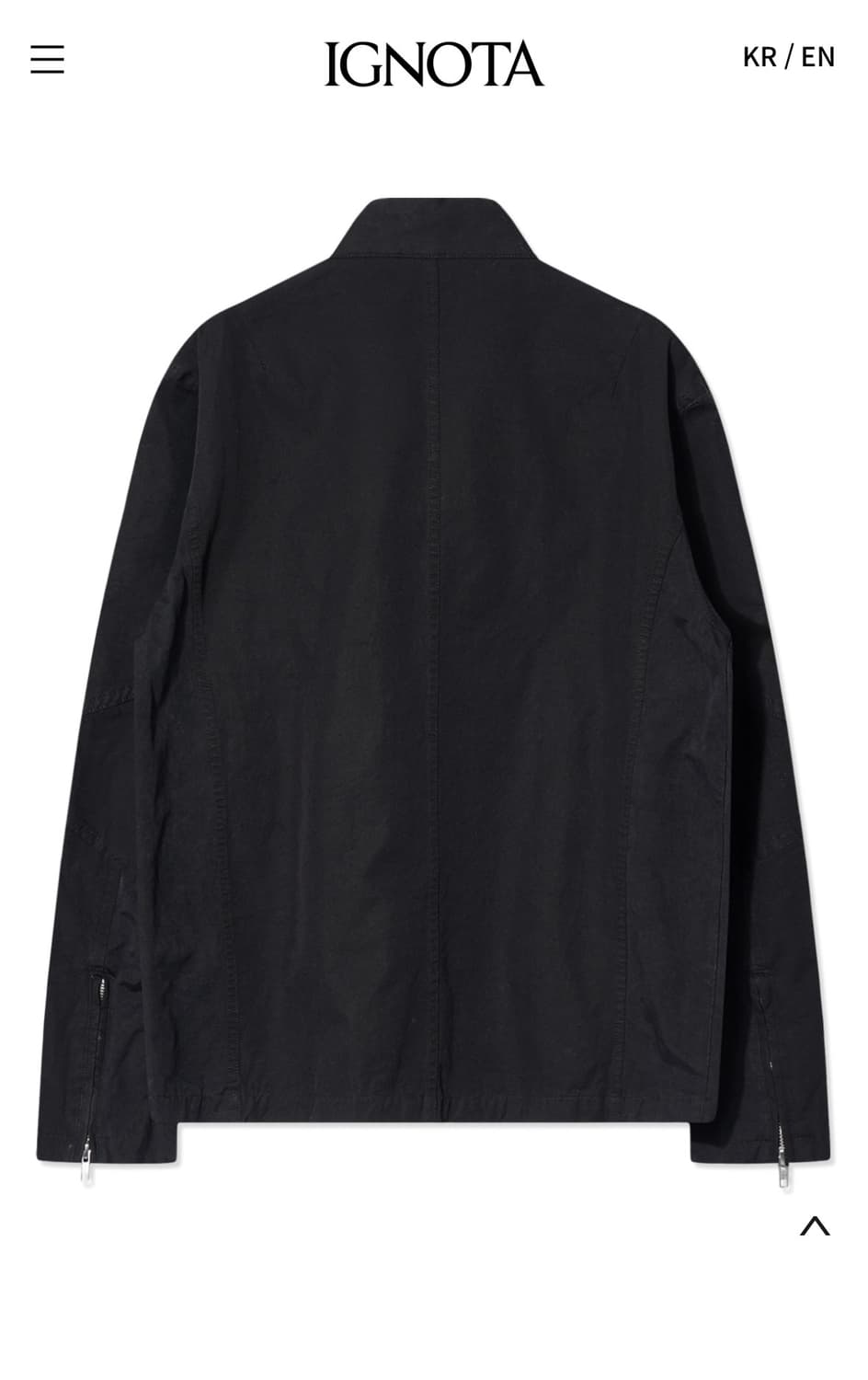 이그노타 코어 14 자켓 블랙 M 상품이미지2